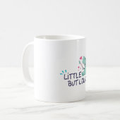 Klein maar luid koffiemok (Voorkant links)