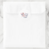 Klein maar luid ronde sticker (Tas)