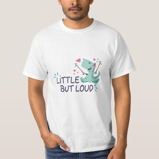 Klein maar luid t-shirt (Voorkant)