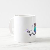 Klein maar luidruchtig koffiemok (Voorkant links)