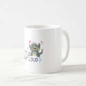 Klein maar luidruchtig koffiemok (Voorkant rechts)