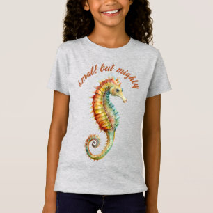 "Klein maar machtig", dierenprint, Kinder T-shirt