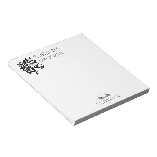 Klein, maar machtig Notitieblok (Schuin)