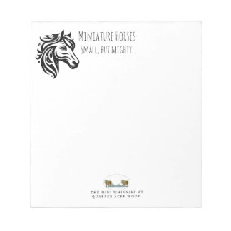 Klein, maar machtig Notitieblok