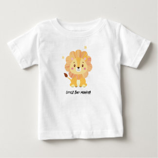 Klein maar machtig Schattige Lion Baby T-shirt