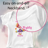 Klein maar Mooi Regenboog Pixie met Vogelvrienden Romper