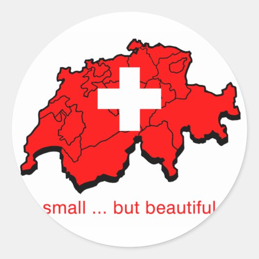 Klein maar mooi ronde sticker (Voorkant)