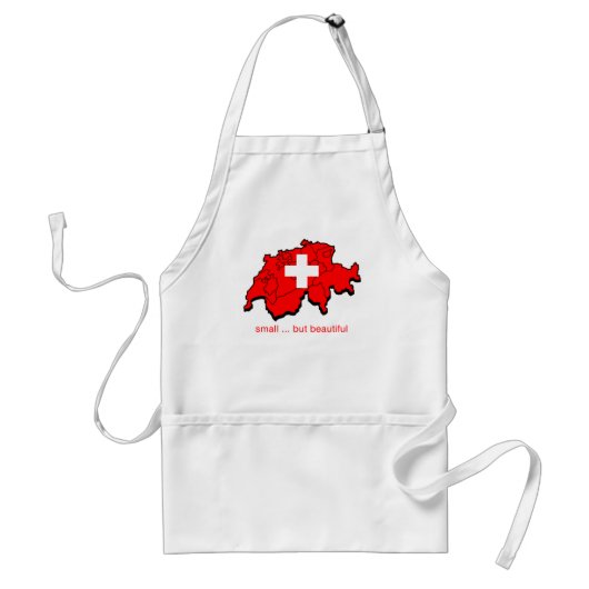 Klein, maar prachtig Apron Standaard Schort (Voorkant)