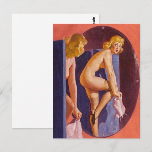 Klein maken briefkaart (Voorkant / Achterkant)