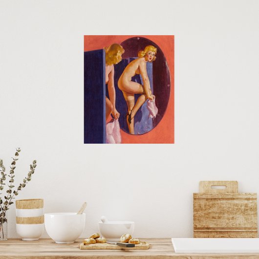 Klein maken poster (Keuken)