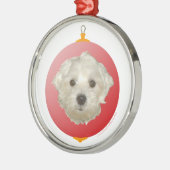 Klein Maltezer Kerst Ornament (Links)