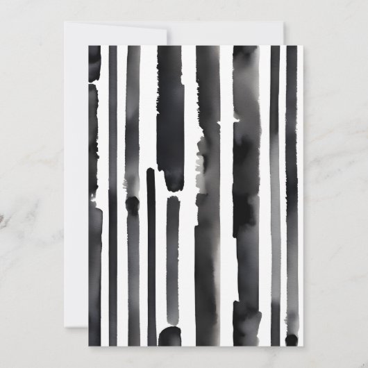 Klein man baby shower zwarte smoking en een pet kaart (Achterkant)