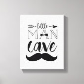 Klein Man Cave Canvas Print (Voorkant)