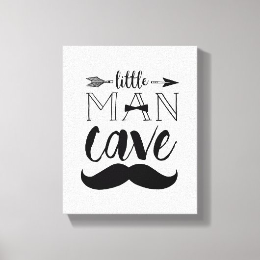 Klein Man Cave Canvas Print (Voorkant)