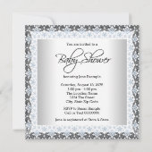 Klein Man is een Baby shower Kaart (Achterkant)