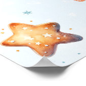 Klein Man Kerstkoekje Verjaardag Welkom Poster (Hoek)