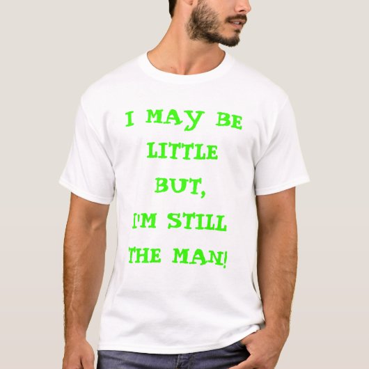 KLEIN MAN T-SHIRT (Voorkant)