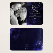 Klein mapformaat "Sparen de Datum" Selderfgoedster Visitekaartje (Voorkant /achterkant)