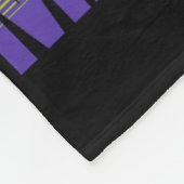 Klein Mardi Gras Alligator Mardigator Schattig K Fleece Deken (Hoek)