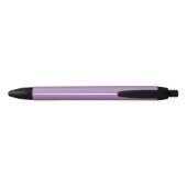 Klein massief pastel paars Afrikaans violet Zwarte Inkt Pen (Achterkant)