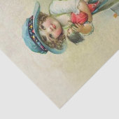  klein meisje Chubby Cheeks Pet Dolls Tissuepapier (Detail)