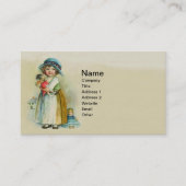  klein meisje Chubby Cheeks Pet Dolls Visitekaartje (Voorkant)