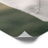 Klein meisje dat een verhaal typt poster (Hoek)