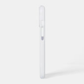 Klein meisje en witte daisy iPhone 16 hoesje (Linkerkant)