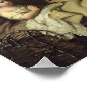 Klein meisje Gezegde haar gebeden in bed Poster (Hoek)