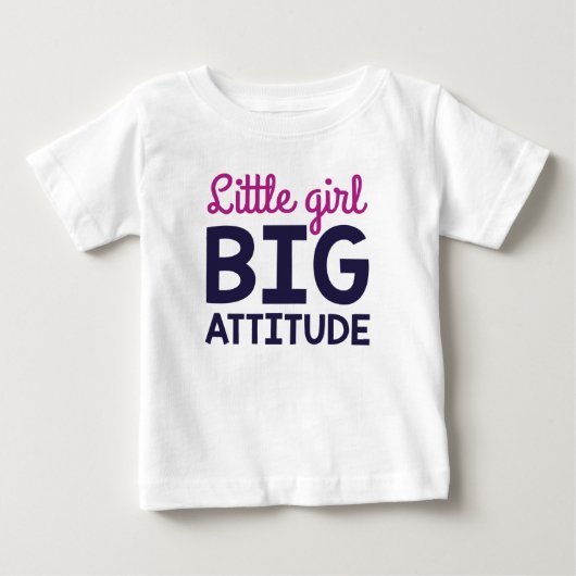 Klein meisje grote attitude (Voorkant)