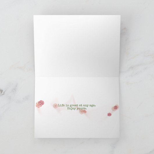 klein meisje in dageraad aan de grens kaart (Binnen)