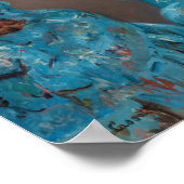 Klein meisje in een blauwe stoel, Cassatt Poster (Hoek)