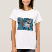 Klein meisje in een blauwe stoel, Cassatt T-shirt (Voorkant)