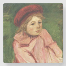 Klein meisje in een Rode Beret