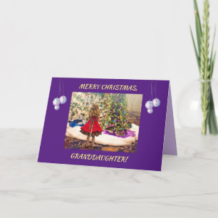 KLEIN MEISJE-KLEINDOCHTER KERST KAART
