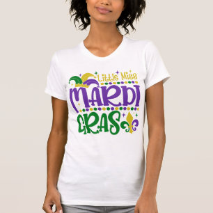 Klein Meisje Mardi Gras Mooie Carnavalsoutfit T-shirt