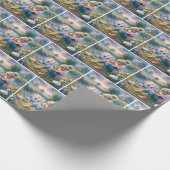 Klein meisje met eenden cadeaupapier (Hoek)