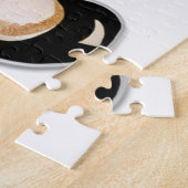 Klein meisje met  pop legpuzzel (Zijkant)