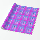 klein meisje met vuile martini cadeaupapier (Uitgerold)
