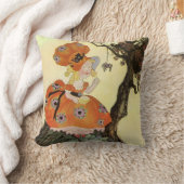 Klein Meisje Muffet & Spin, Klassieke Moeder de Ga Kussen (Deken)