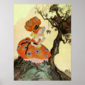 Klein Meisje Muffet & Spin, Klassieke Moeder de Ga Poster (Voorkant)