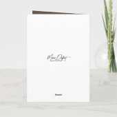 Klein meisje op een ladder die sterren schildert kaart (Achterkant)