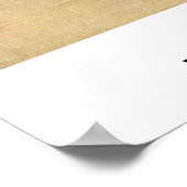 klein meisje op het strand gebrand door Edgar Dega Poster (Hoek)