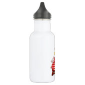 Klein meisje retro vintage pop kind waterfles  (Links)