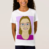 klein meisje t-shirt (Voorkant)
