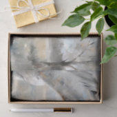 Klein meisje Witte Paard Decoupage Tissuepapier (Geschenk)