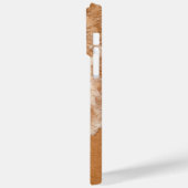 Klein meisje, zandstrand en golven Case-Mate iPhone case (Achterkant / Links)