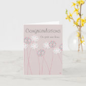 Klein met envelop - het nieuwe huis van kaart (Gele Bloem)