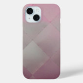 Klein, modern, metalen roze Case-Mate iPhone case (Achterkant)