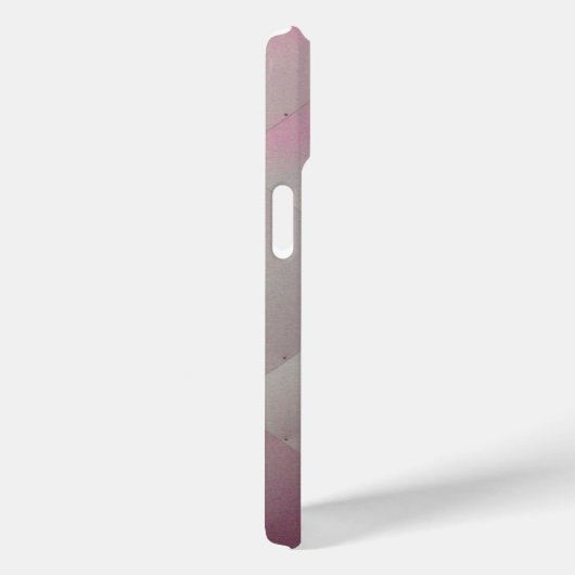 Klein, modern, metalen roze Case-Mate iPhone case (Achterkant / Rechts)